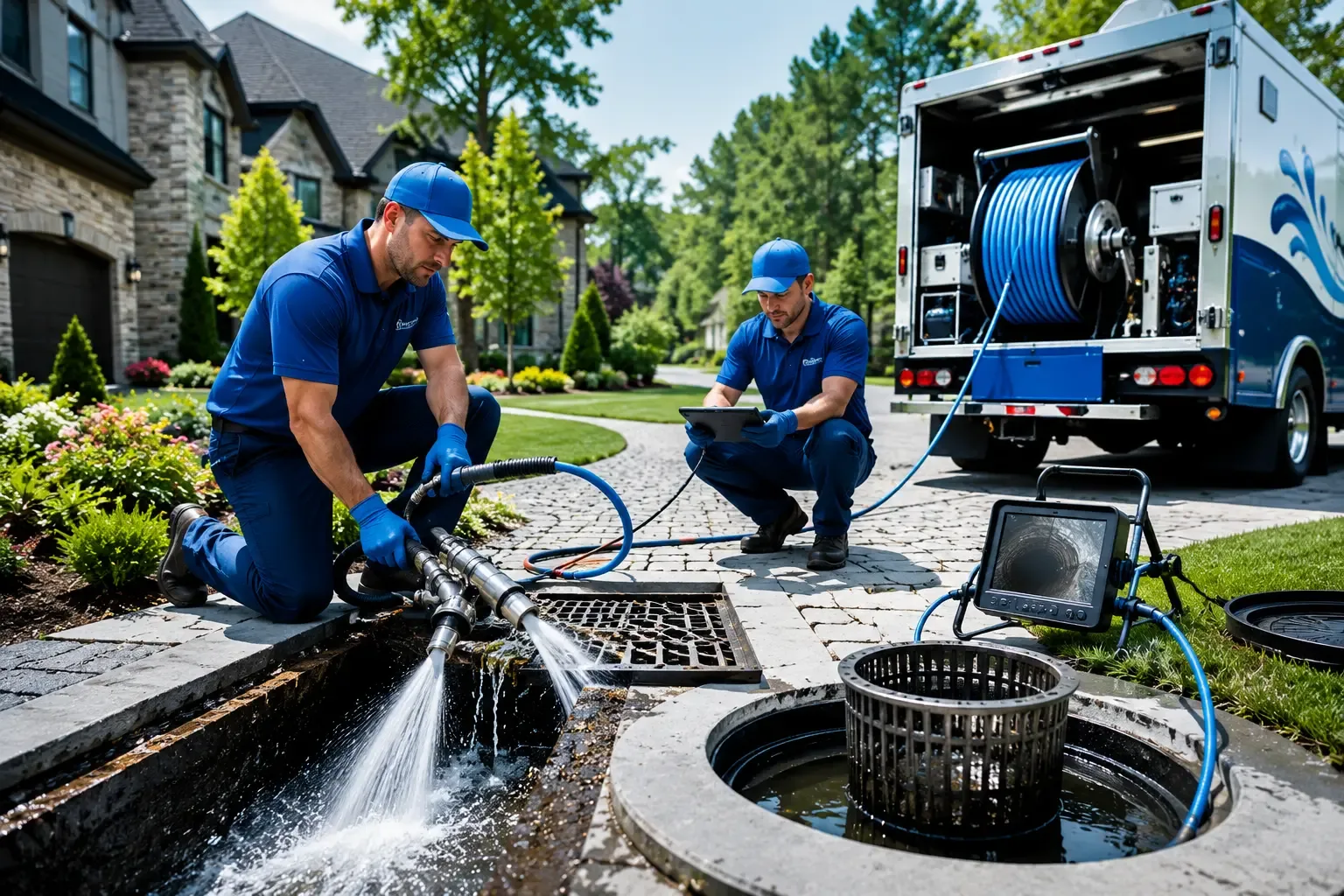Local outdoor drain cleaning professionals in Lyford, TX