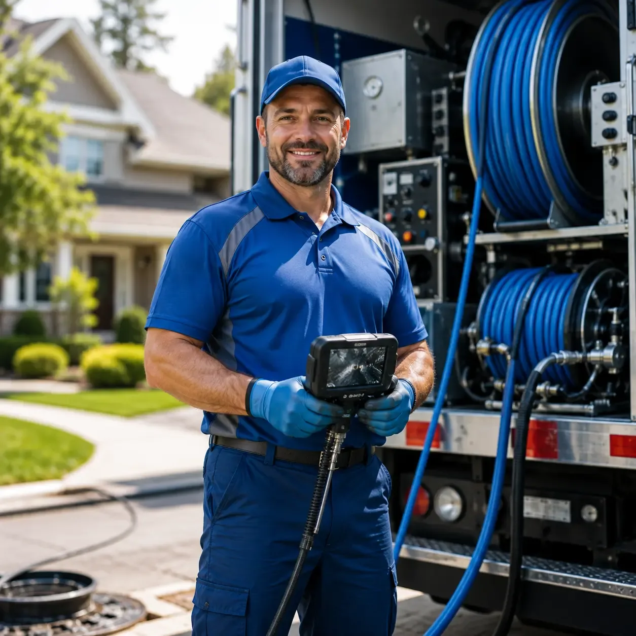 Local outdoor drain cleaning specialists in Lyford, TX